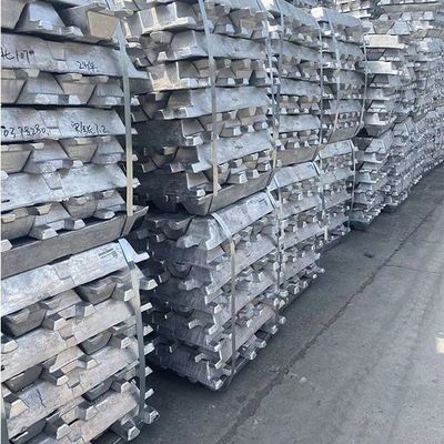 品質  25Kg AL99.70A AL99.70 Aluminium Ingots A7 6063 Clean White 工場