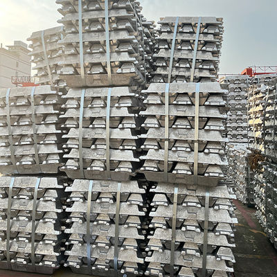 銀色の白いGBの標準的なA7アルミニウム インゴット アルミ合金383