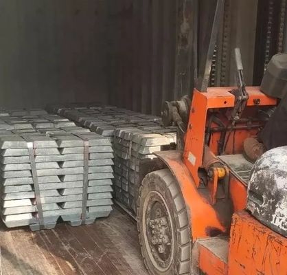 99.95% ASTM AISI亜鉛インゴット亜鉛によって基づく合金