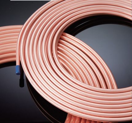 ASTMの冷凍AC銅の管の管のパンケーキ銅のコイルC26000 C27000