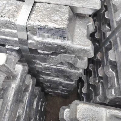 アルミニウム インゴットA8 99.8%純粋なアルミニウム インゴット工場包装