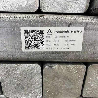 中国製アルミニウム インゴット-99.9%アルミニウム インゴットA356.2アルミニウム インゴット