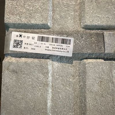 AISI亜鉛合金インゴット 50kg 25tons 高純度 99.995%~99.99%
